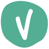 Vegetarian sticker