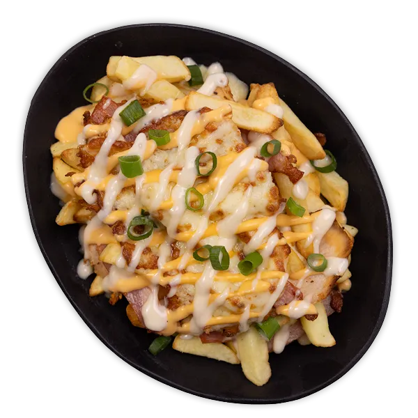 Chicken & Bacon Loaded Fries Starters